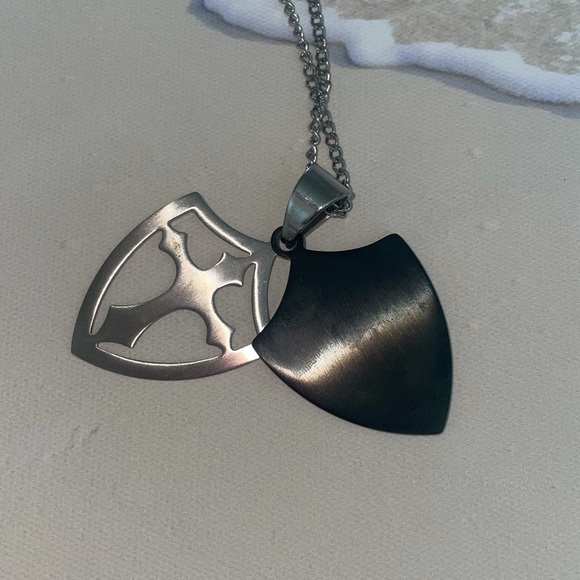 Men’s stainless steel necklace - Picture 3 of 4